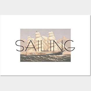 Sailing Seas Posters and Art